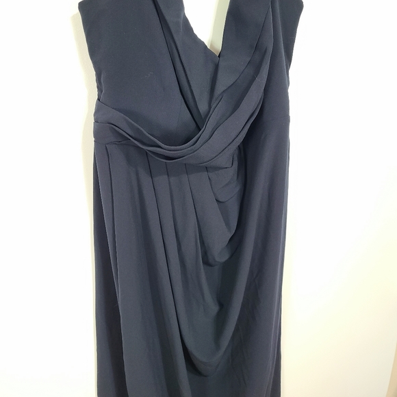 City Chic | NWT Ripple Love Dress Navy Flex Fit Large Size 20 - Picture 5 of 8